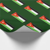 Papier Cadeau Drapeau de la Jordanie (Coin)