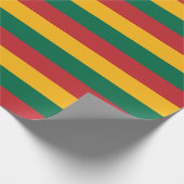 Papier Cadeau Drapeau de la Lituanie (Coin)