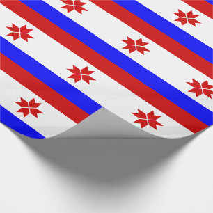 Papier Cadeau Drapeau de la Mordovie