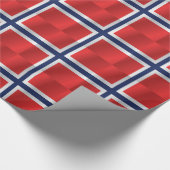 Papier Cadeau Drapeau de la Norvège (Coin)