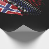 Papier Cadeau Drapeau de la Norvège (Coin)