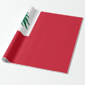 Papier Cadeau Drapeau de la Nouvelle-Angleterre (Déroulé)