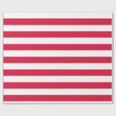 Papier Cadeau Drapeau de la Pologne (Plat)
