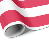 Papier Cadeau Drapeau de la Pologne (Coin rond)