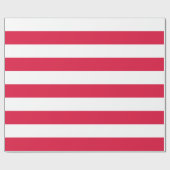 Papier Cadeau Drapeau de la Pologne (Plat)