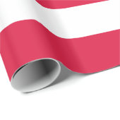 Papier Cadeau Drapeau de la Pologne (Coin rond)