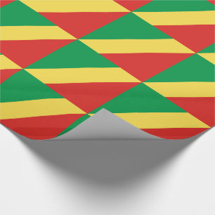 Papier Cadeau Drapeau de la République du Congo