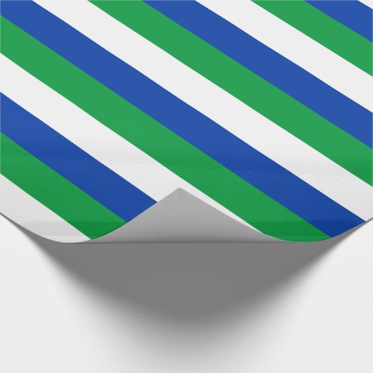 Papier Cadeau Drapeau de la République Komi (Coin)