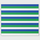Papier Cadeau Drapeau de la République Komi (Plat)