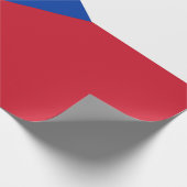 Papier Cadeau Drapeau de la République tchèque (Coin)