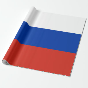 Papier Cadeau Drapeau de la Russie (Russie)