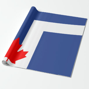 Papier Cadeau Drapeau de la ville de Toronto (Canada)