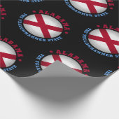 Papier Cadeau Drapeau de l'Alabama (Coin)