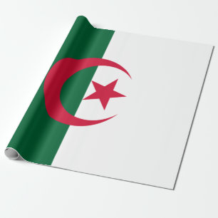 Papier Cadeau Drapeau de l'Algérie