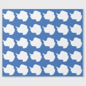 Papier Cadeau Drapeau de l'Antarctique (Plat)