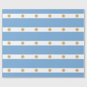 Papier Cadeau Drapeau de l'Argentine (Plat)