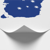 Papier Cadeau drapeau de l'Australie (Coin)