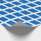 Papier Cadeau Drapeau de l'Ecosse - drapeau écossais (Coin)