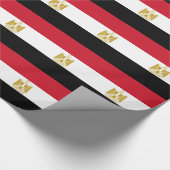 Papier Cadeau Drapeau de l'Égypte (Coin)