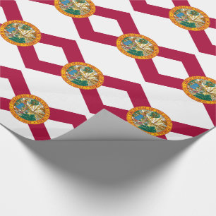 Papier Cadeau Drapeau de l'État de Floride