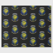 Papier Cadeau Drapeau de l'État de la Beaverton de l'Oregon (Plat)