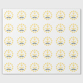 Papier Cadeau Drapeau de l'État de Rhode Island (Plat)