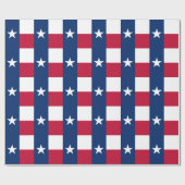 Papier Cadeau Drapeau de l'État du Texas (Plat)