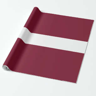 Papier Cadeau Drapeau de Lettonie