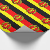 Papier Cadeau Drapeau de l'Europe Allemagne (Coin)