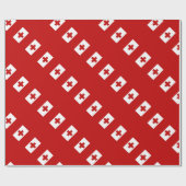 Papier Cadeau Drapeau de l'île des Tonga (Plat)