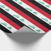 Papier Cadeau Drapeau de l'Irak (Coin)