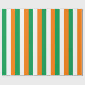 Papier Cadeau Drapeau de l'Irlande (Plat)