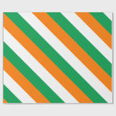 Papier Cadeau Drapeau de l'Irlande (Plat)