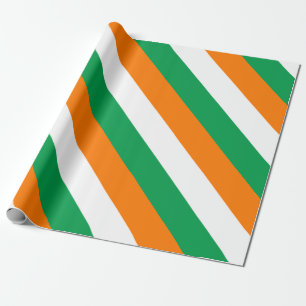 Papier Cadeau Drapeau de l'Irlande