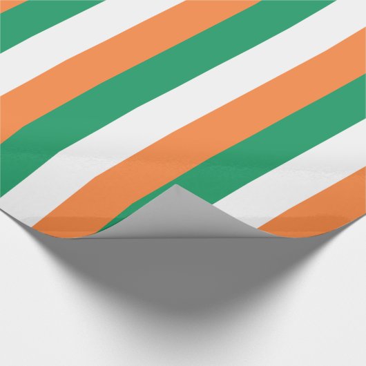 Papier Cadeau Drapeau de l'Irlande (Coin)