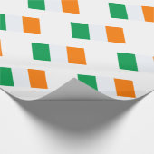 Papier Cadeau Drapeau de l'Irlande (Coin)