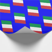 Papier Cadeau Drapeau de l'Italie (Coin)