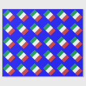 Papier Cadeau Drapeau de l'Italie (Plat)