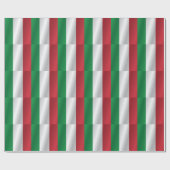 Papier Cadeau Drapeau de l'Italie (Plat)