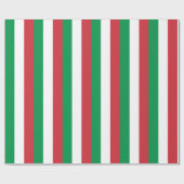 Papier Cadeau Drapeau de l'Italie (Plat)