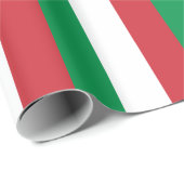 Papier Cadeau Drapeau de l'Italie (Coin rond)