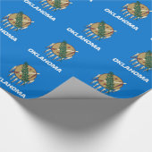 Papier Cadeau Drapeau de l'Oklahoma (Coin)