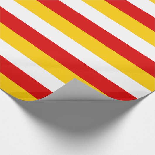 Papier Cadeau Drapeau de l'Ossétie du Sud (Coin)