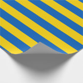 Papier Cadeau Drapeau de l'Ukraine (Coin)