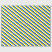 Papier Cadeau Drapeau de l'Ukraine (Plat)