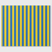 Papier Cadeau Drapeau de l'Ukraine (Plat)