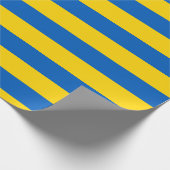Papier Cadeau Drapeau de l'Ukraine (Coin)