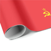 Papier Cadeau drapeau de l'URSS (Coin rond)