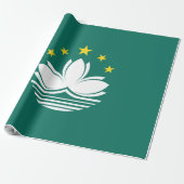 Papier Cadeau Drapeau de Macao (Déroulé)