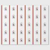 Papier Cadeau Drapeau de Mari El (Plat)